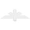 Ekena Millwork Kennewick Architectural Grade PVC Gable Bracket, 36"W x 12"H x 2"D x 4"F, 8/12 Pitch GBP036X12X0204KEN00 - alternate 5